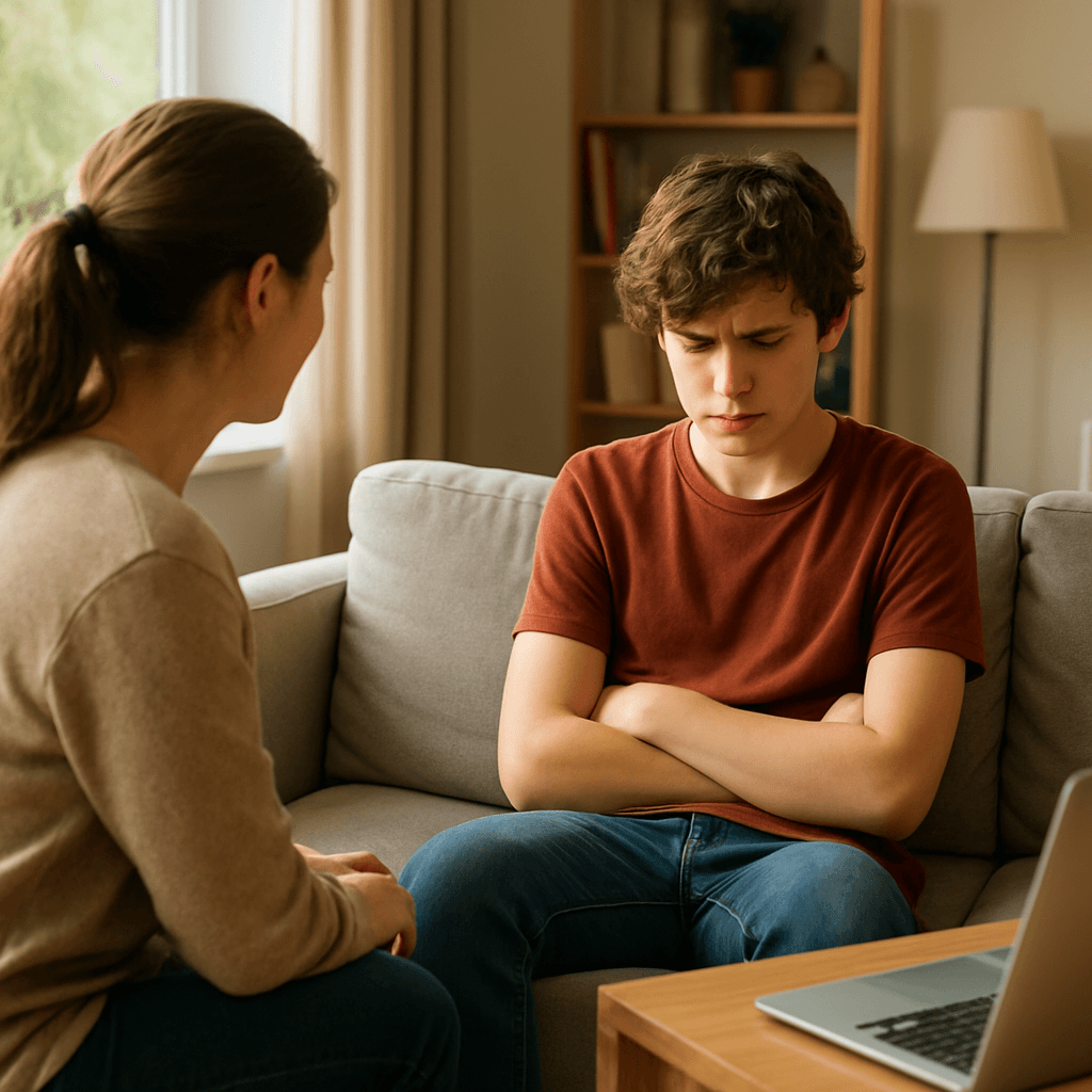 Crise d'ado : 12 phrases pour apaiser sans crier