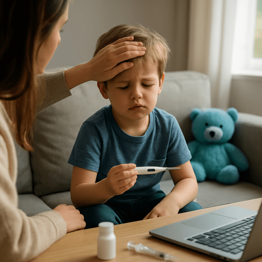 Fièvre après un vaccin chez l'enfant : quand s'inquiéter ?