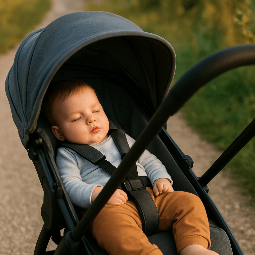 Sieste bébé en poussette : durée idéale et conseils