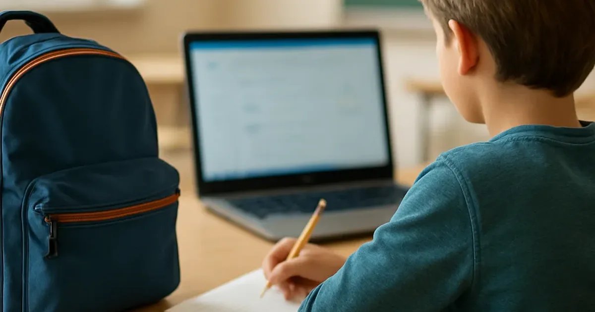 Cartable du soir : routine anti-oubli en 12 minutes