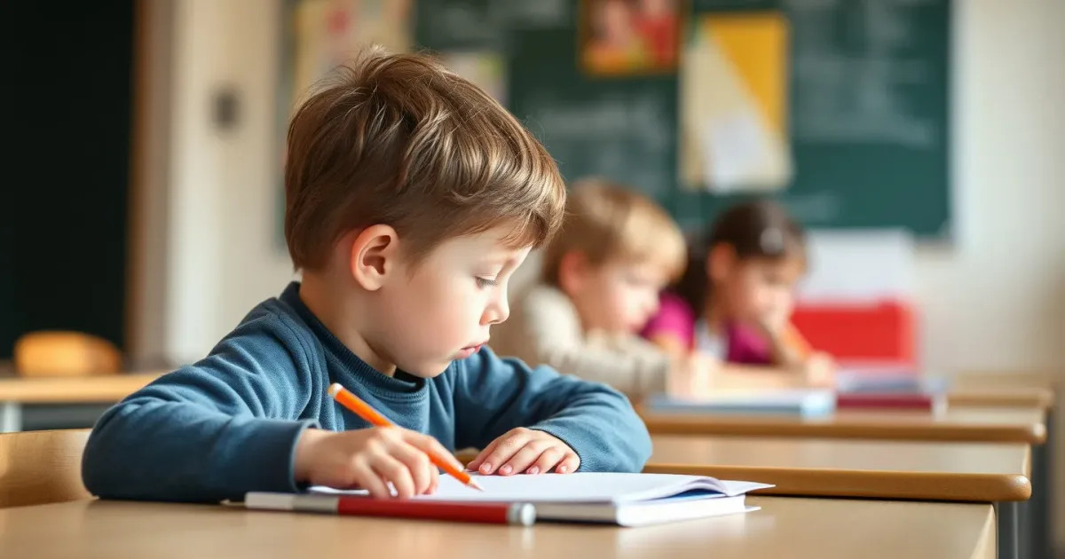 Enfant lent en classe : 9 causes et un plan d'aide maison