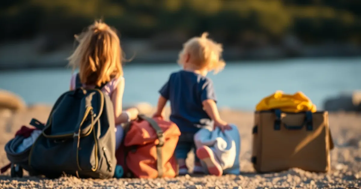 Valise en famille : ma check-list 3 sacs, zéro oubli