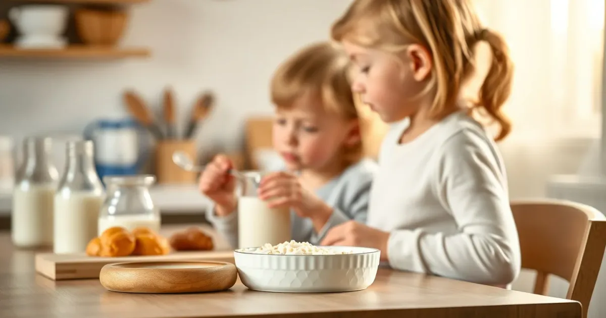 Allergie au lait : gérer cantine + maison sans stress
