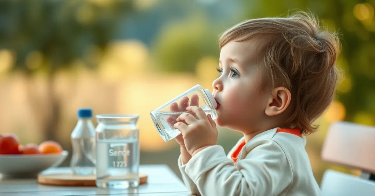 Gastro chez l'enfant : hydratation heure par heure